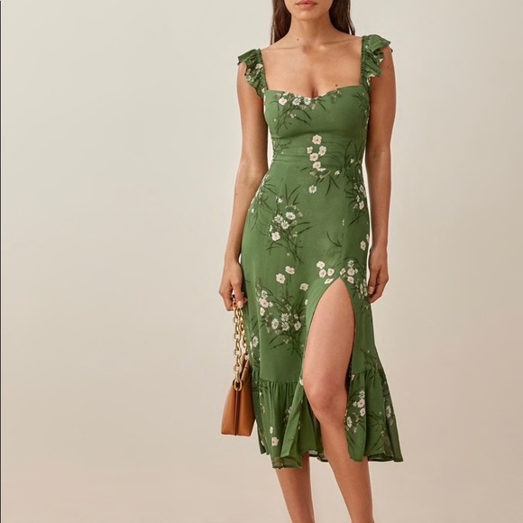 REFORMATION Bondi midi dress size 6 - Picture 6 of 11